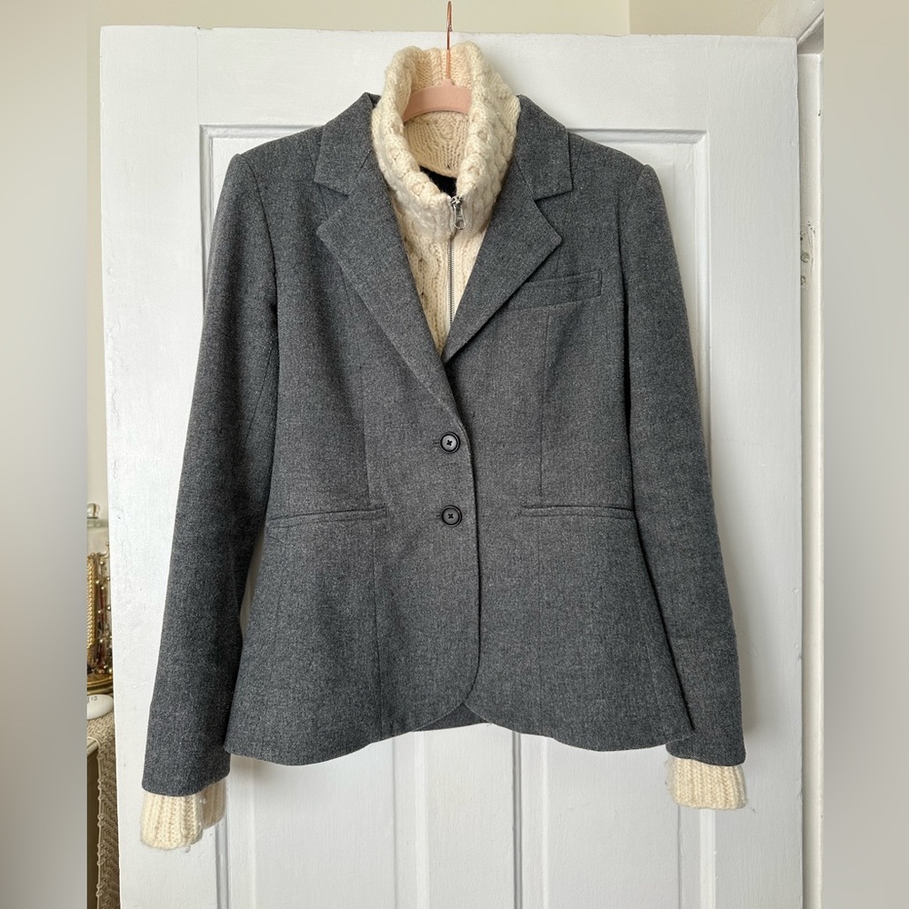 Veronica Beard Grey Blazer w/Upstate Dickey